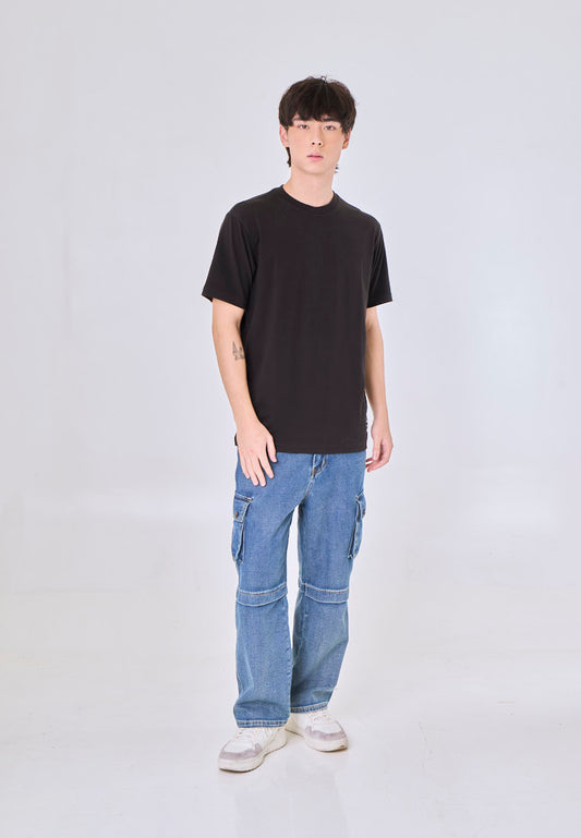 Mossimo Kohen Black Comfort Fit Tee