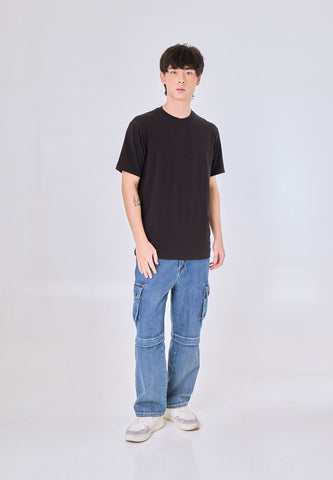Mossimo Kohen Black Comfort Fit Tee