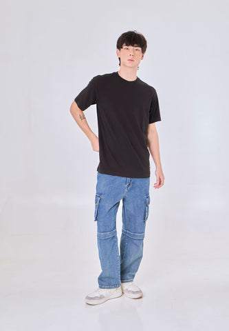 Mossimo Kohen Black Comfort Fit Tee