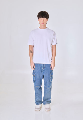 Mossimo Kael White Urban Fit Tee
