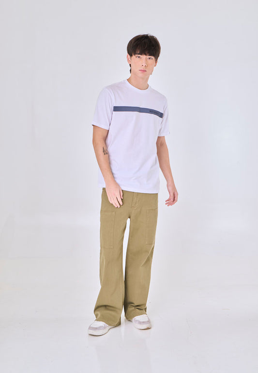 Mossimo Jael White Classic Fit Tee