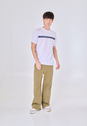 Mossimo Jael White Classic Fit Tee