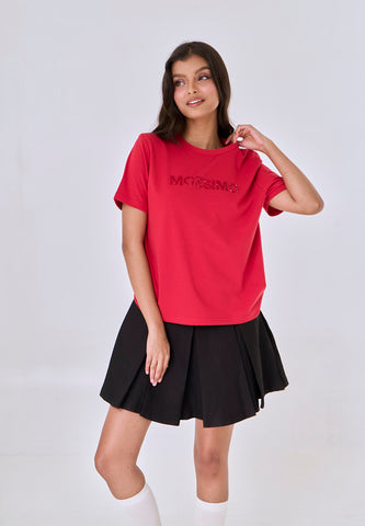 Mossimo Monroe Cranberry Comfort Fit Tee