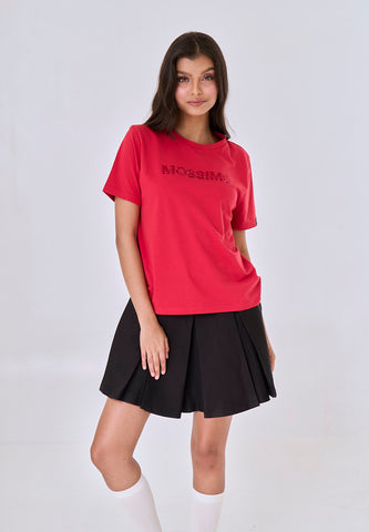 Mossimo Monroe Cranberry Comfort Fit Tee