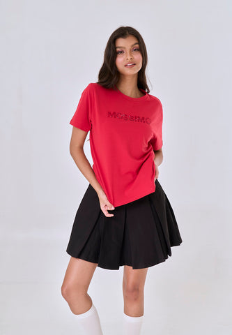 Mossimo Monroe Cranberry Comfort Fit Tee
