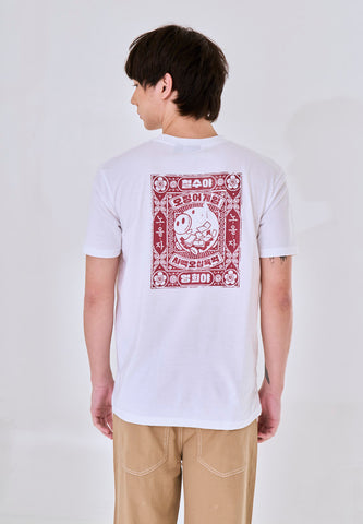 Mossimo Squid Game White Unisex Graphic Tshirt