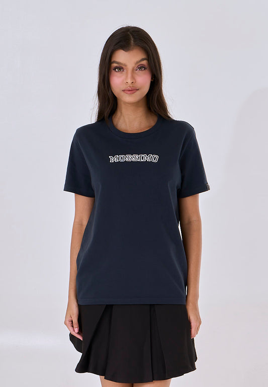 Mossimo Juna Dark Blue Classic Fit Tee