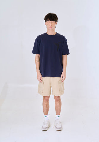 Mossimo Lorcan Navy Blue Modern Fit Tee