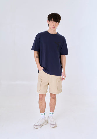 Mossimo Lorcan Navy Blue Modern Fit Tee