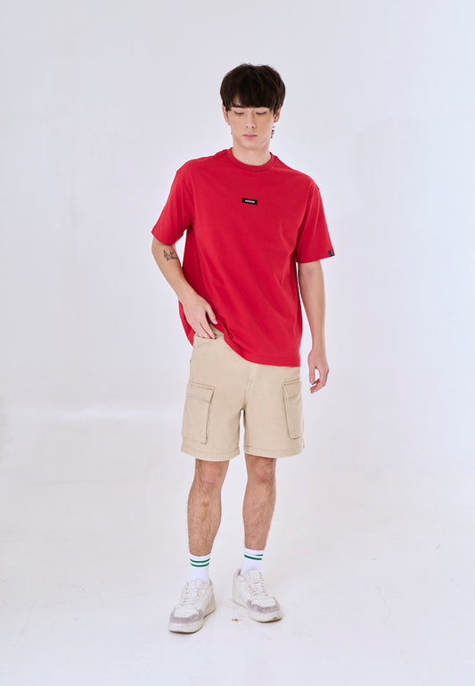 Mossimo Cyril Red Urban Fit Tee
