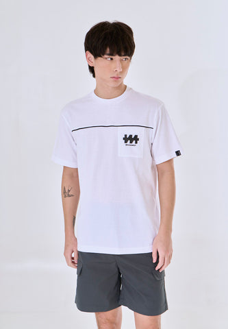 Mossimo Zayden White Comfort Fit Tee