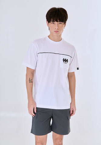Mossimo Zayden White Comfort Fit Tee