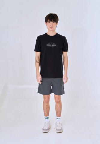 Mossimo Cashel Black Classic Fit Tee