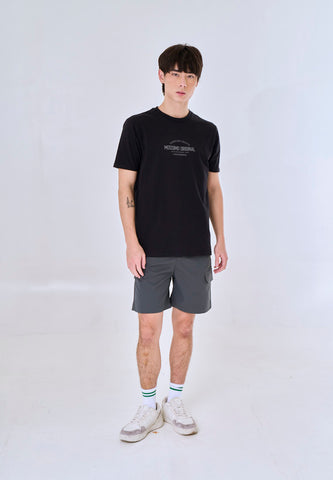 Mossimo Cashel Black Classic Fit Tee