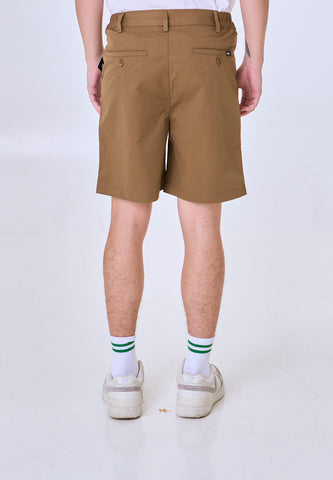 Mossimo Brent Brown Pleated Shorts