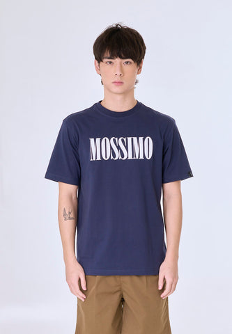 Mossimo Baron Navy Blue Comfort Fit Tee