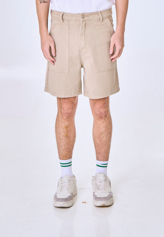 Mossimo  Axelson Khaki Baggy Fit Cargo Shorts