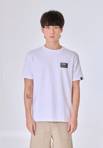 Mossimo Jorren White Unisex Fit Tee