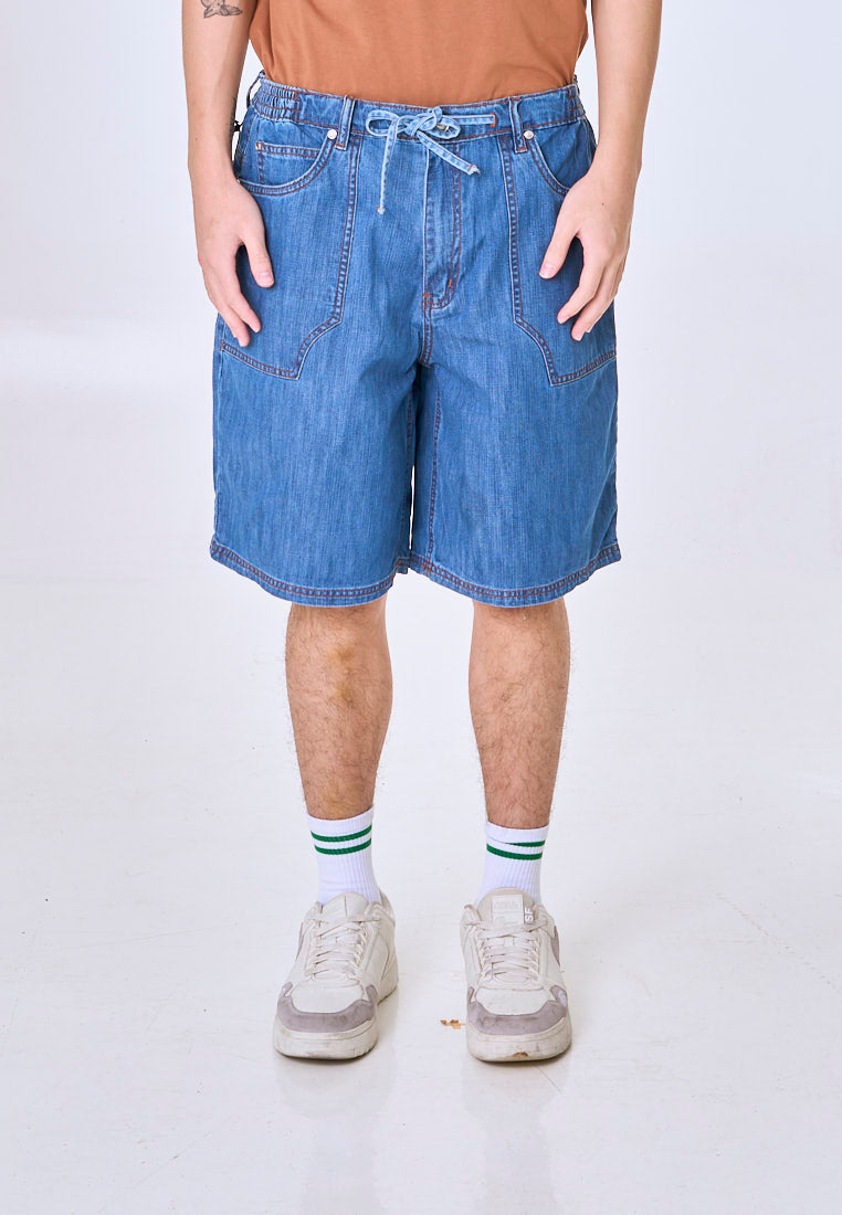 Mossimo Lioran Medium Blue Carpenter Shorts