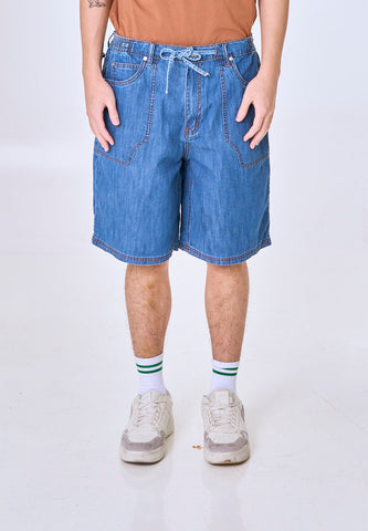 Mossimo Lioran Medium Blue Carpenter Shorts