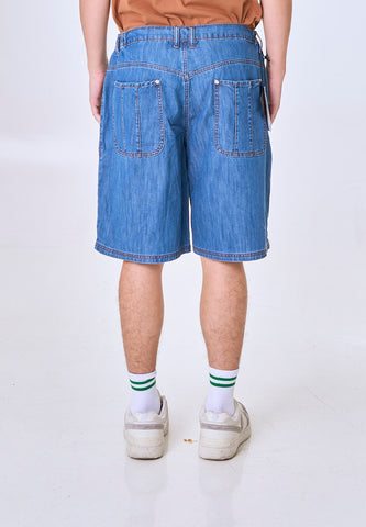 Mossimo Lioran Medium Blue Carpenter Shorts