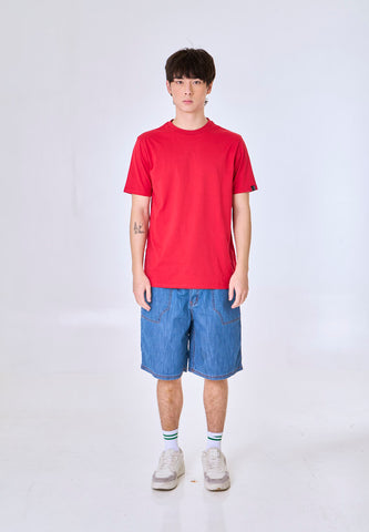 Mossimo Aziel Cranberry Classic Fit Tee