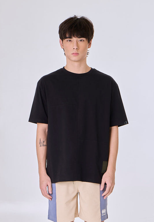 Mossimo Garen Black Unisex Modern Fit Tee