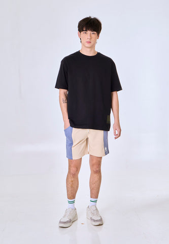 Mossimo Chester Blue White Blocking Shorts
