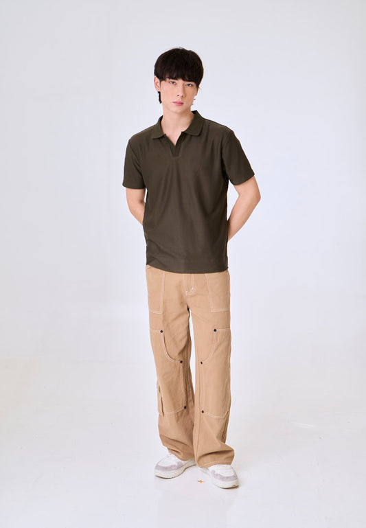 Mossimo  Ace Chive Classic Polo Shirt
