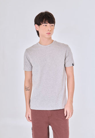 Mossimo Aziel Heather Gray Classic Fit Tee