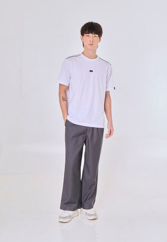 Mossimo Maverick Heather Gray Straight Fit Garterized Pants