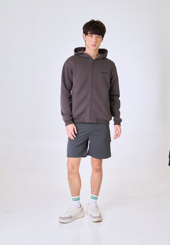 Mossimo Hendrix Gray Oversized Hoodie Jacket
