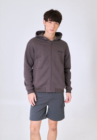 Mossimo Hendrix Gray Oversized Hoodie Jacket
