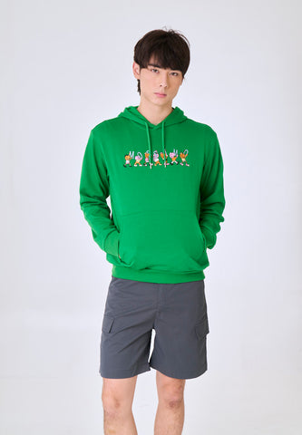 Mossimo Schnozy Jelly Bean HoodieJacket with Embroidery Unisex