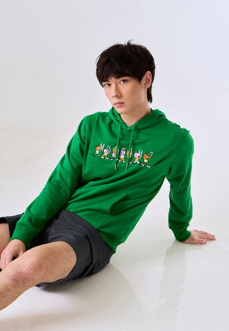 Mossimo Schnozy Jelly Bean HoodieJacket with Embroidery Unisex