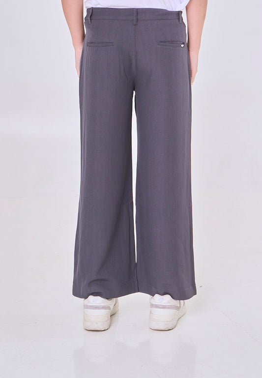 Mossimo Damian Black Straight Fit Pleated Pants