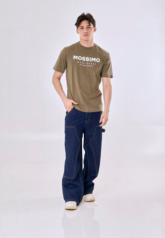 Mossimo Florian Olive Green Comfort Fit Tee