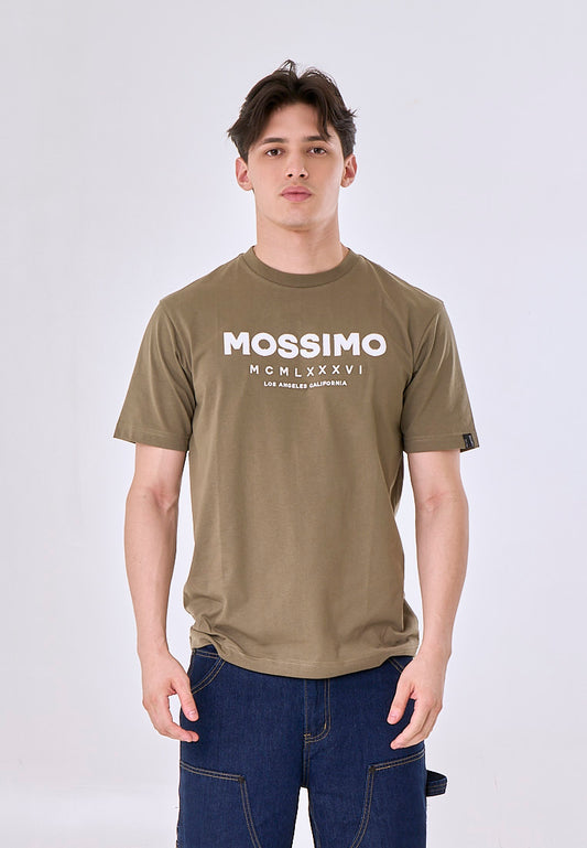Mossimo Florian Olive Green Comfort Fit Tee