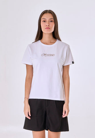 Mossimo Quorra White Classic Fit Tee