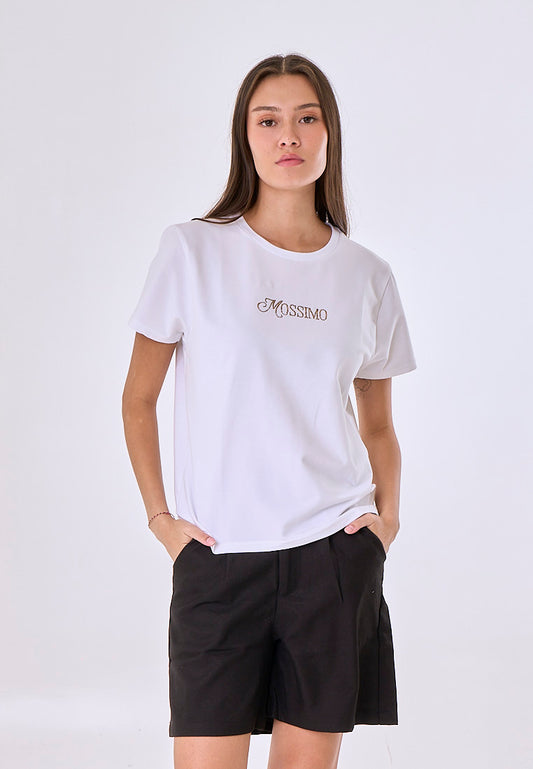 Mossimo Quorra White Classic Fit Tee
