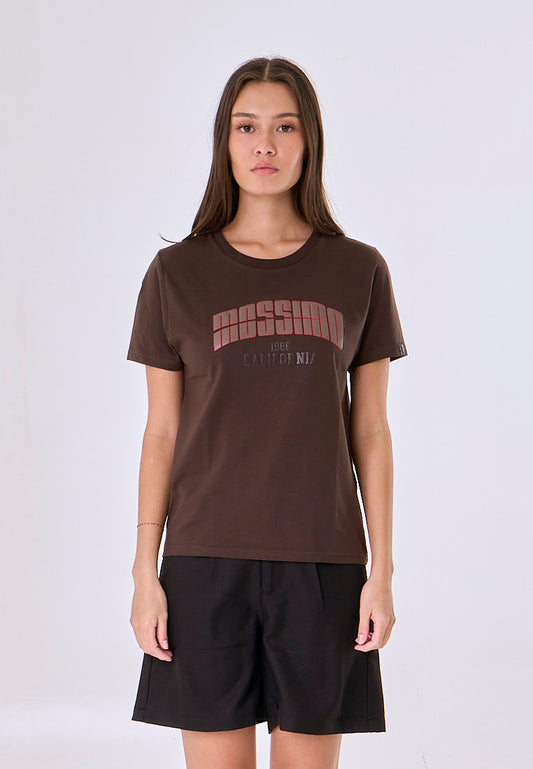 Mossimo Zei Chocolate Classic Fit Tee
