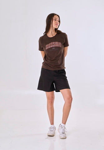 Mossimo Zei Chocolate Classic Fit Tee