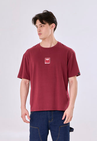 Mossimo Albert Maroon Modern Fit Tee