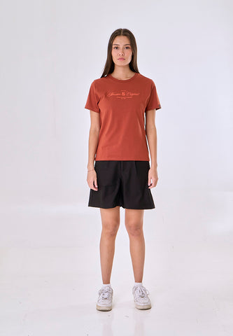 Mossimo Cyris Cinnamon Classic Fit Tee