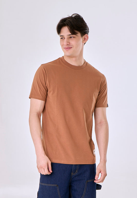 Mossimo Adrian Brown Classic Fit Tee