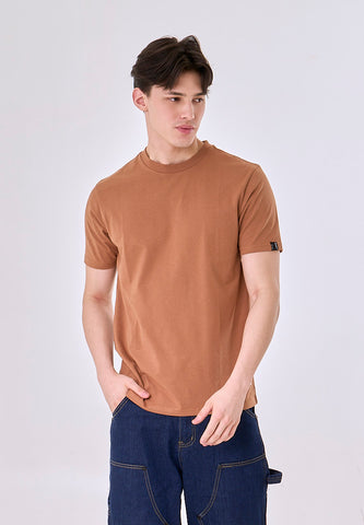 Mossimo Adrian Brown Classic Fit Tee