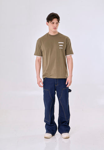 Mossimo Ambrose Olive Green Urban Fit Tee
