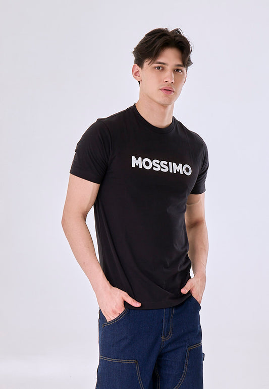 Mossimo Benjiro Black Muscle Fit Tee