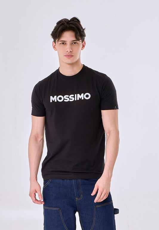 Mossimo Benjiro Black Muscle Fit Tee