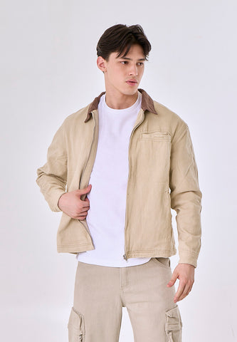 Mossimo Lennon Khaki Boxy Jacket
